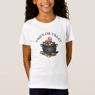 Camiseta Caldero de dulces de truco o trato