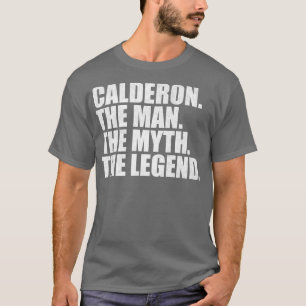 Camiseta CalderonCalderon Nombre de la familia Calderon Ape