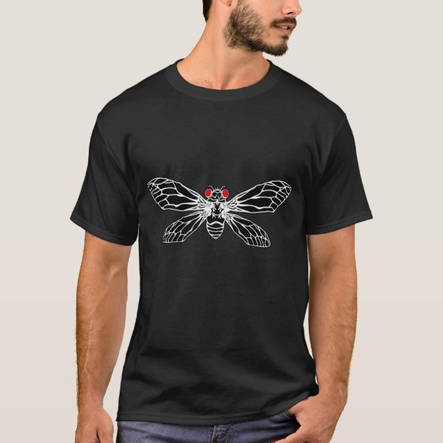 Camiseta caldo de cigarras X (Anverso)