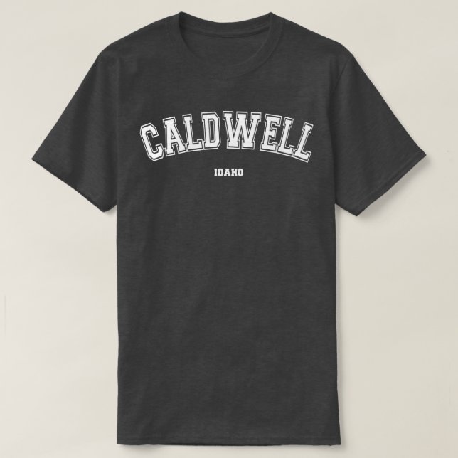 Camiseta Caldwell Idaho (Diseño del anverso)
