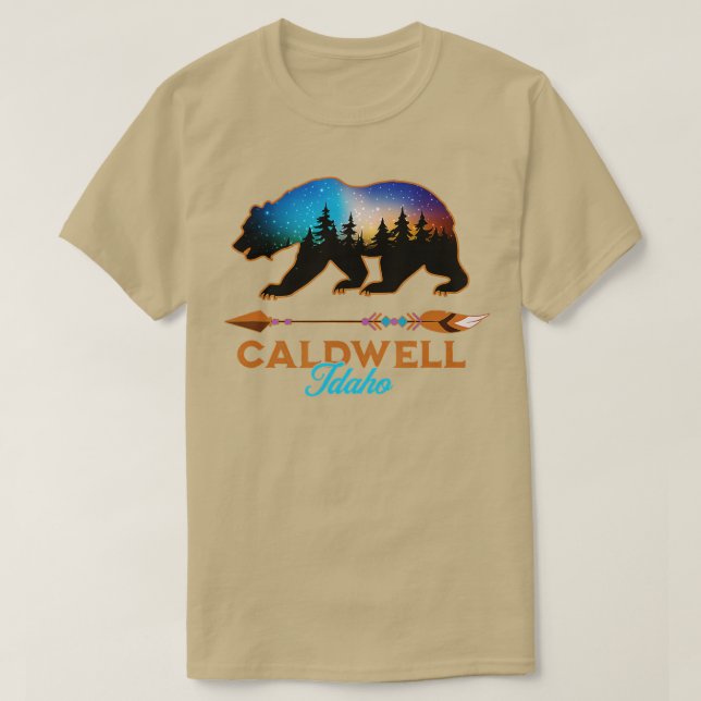 Camiseta Caldwell Idaho Souvenir (Diseño del anverso)