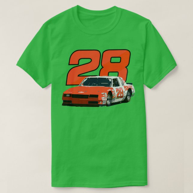 Camiseta Cale Yarborough 28 Montecarlo Race Car (Diseño del anverso)