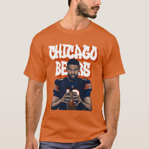Camiseta Caleb Williams Bears Graffiti Boceto Arte Vectoria