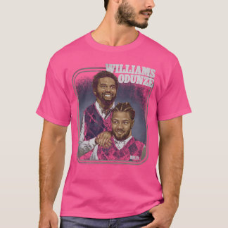 Camiseta Caleb Williams Roma Odunze Chicago Step Brothers
