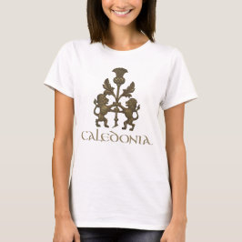 Camiseta Caledonia con Leones y Tistes