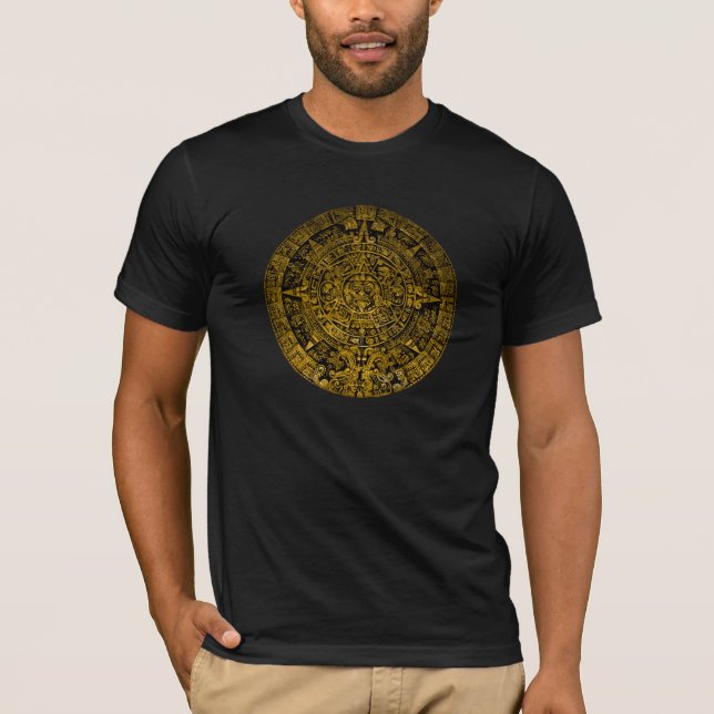 Camiseta - Calendario azteca (Anverso)