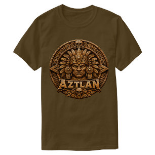 Camiseta Calendario Azteca Aztlan 