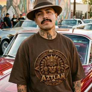Camiseta Calendario Azteca Aztlan