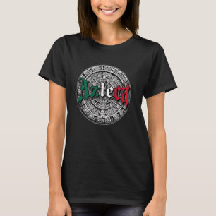 Camiseta Calendario Azteca Bandera Mexicana México