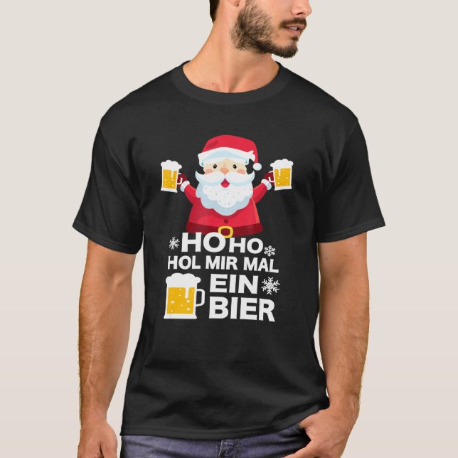 Camiseta Calendario de Advenimiento de cerveza para hombres (Anverso)