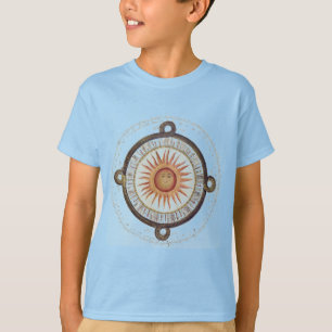 Camiseta Calendario de Piedra de Sol Azteca
