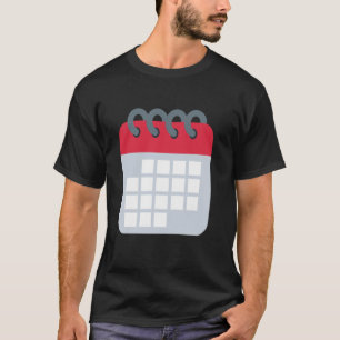 Camiseta Calendario en Espiral