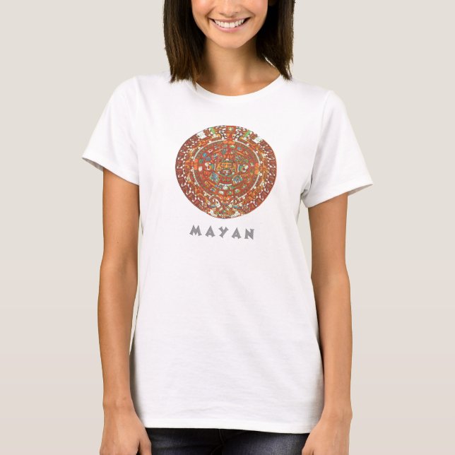 Camiseta Calendario maya (Anverso)