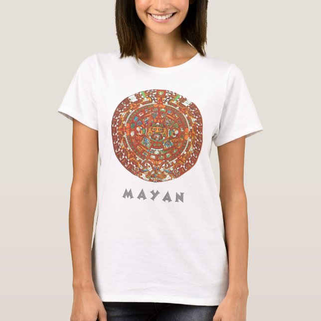 Camiseta Calendario maya (Anverso)