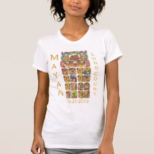 Camiseta Calendario maya 12-21-2012