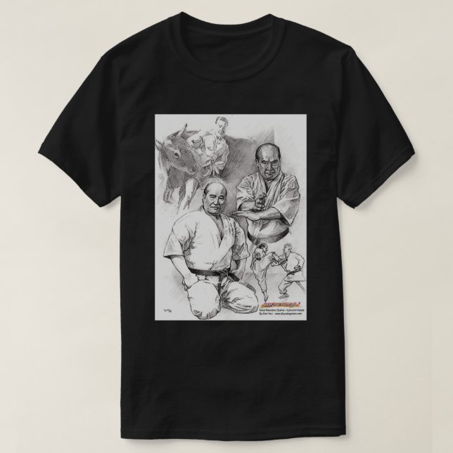 Camiseta calendario sosai mas oyama (Diseño del anverso)