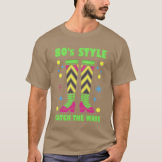 Camiseta Calentadores de piernas estilo años 80 Chica Catch