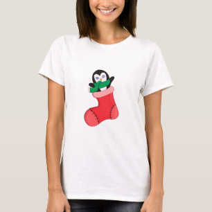 Camiseta Calentamiento del pingüino hasta el frío