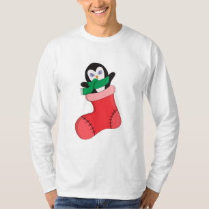 Camiseta Calentamiento del pingüino hasta el frío