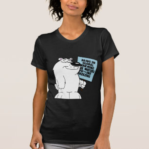 Camiseta Calentamiento del planeta anti