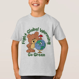 Camiseta Calentamiento del planeta de la lucha