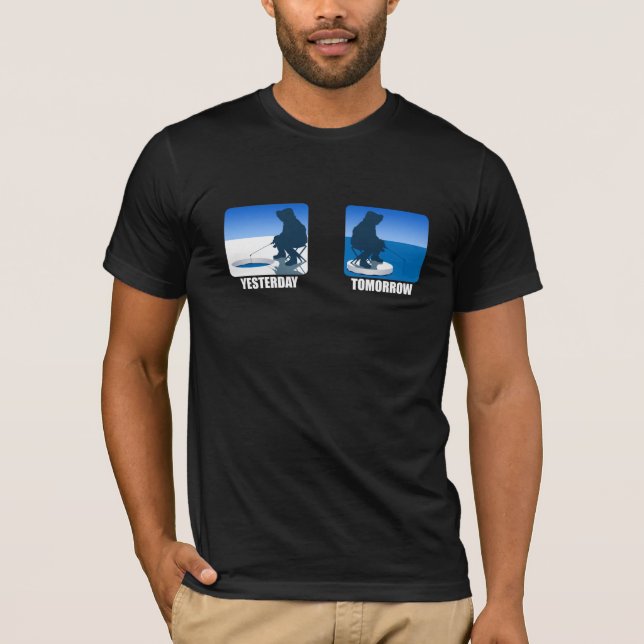 Camiseta Calentamiento del planeta - oscuridad (Anverso)
