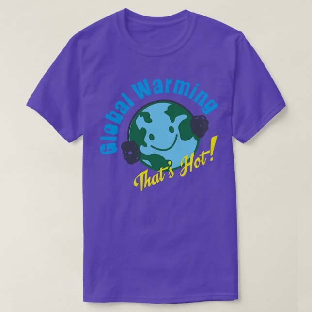 CAMISETA CALENTAMIENTO GLOBAL (Diseño del anverso)