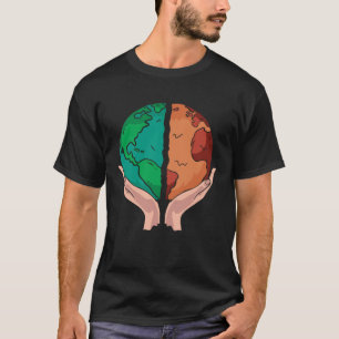 Camiseta Calentamiento global Cambio climático ambiental re