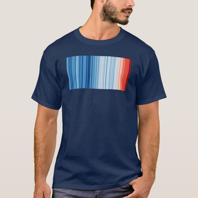 Camiseta Calentamiento global golpea el ambiente del cambio (Anverso)