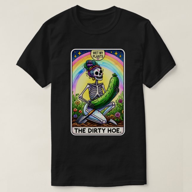 Camiseta Calentar mis plantas (Diseño del anverso)