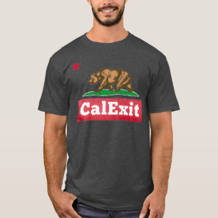 Camiseta CalExit California Exit United States Secede
