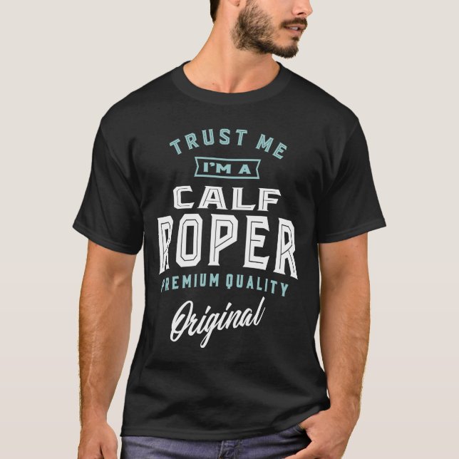 Camiseta Calf Roper (Anverso)
