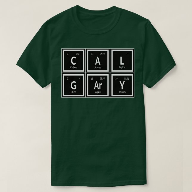 Camiseta Calgary (Diseño del anverso)