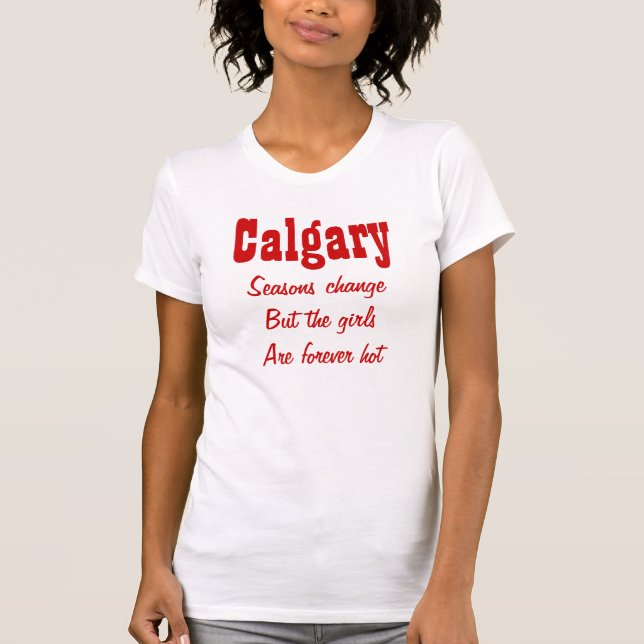 Camiseta Calgary Alberta (Anverso)
