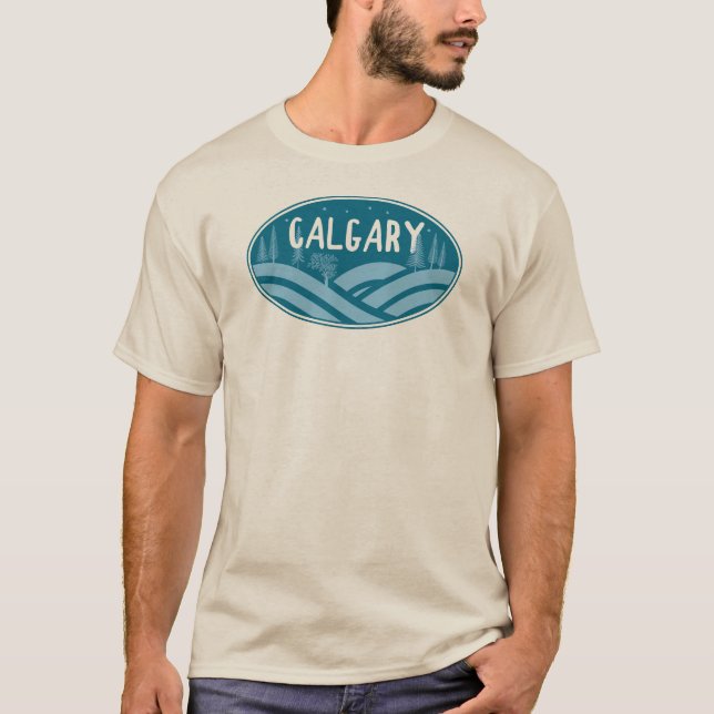 Camiseta Calgary Alberta al aire libre (Anverso)