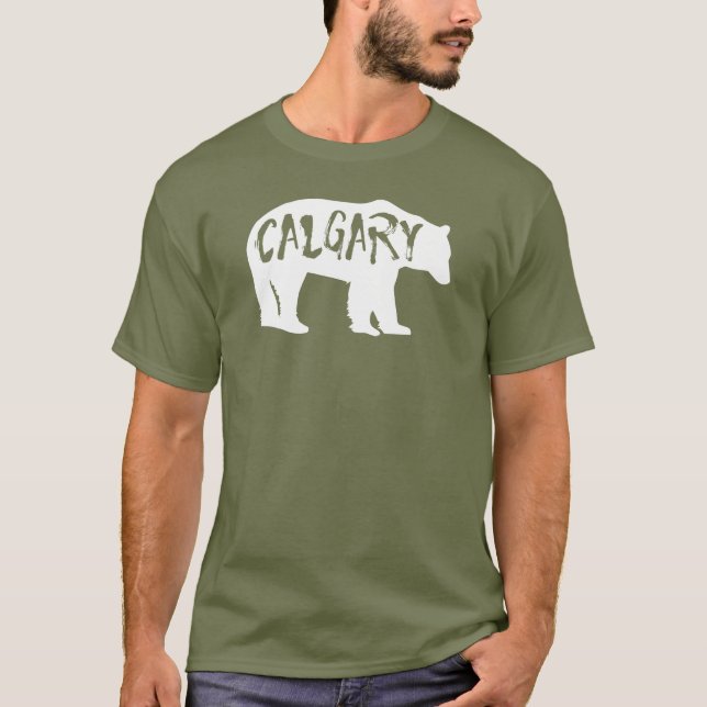 Camiseta Calgary Alberta Bear (Anverso)