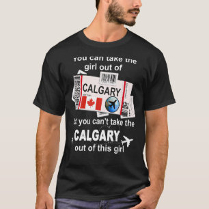 Camiseta Calgary Boarding Pass Calgary Chica Calgary