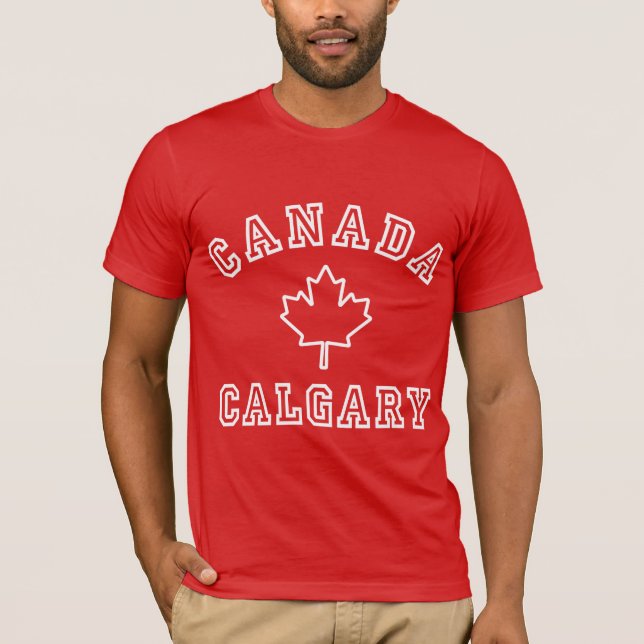 Camiseta Calgary Canada (Anverso)