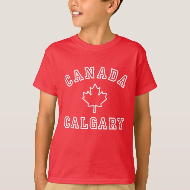 Camiseta Calgary Canadá (Anverso)