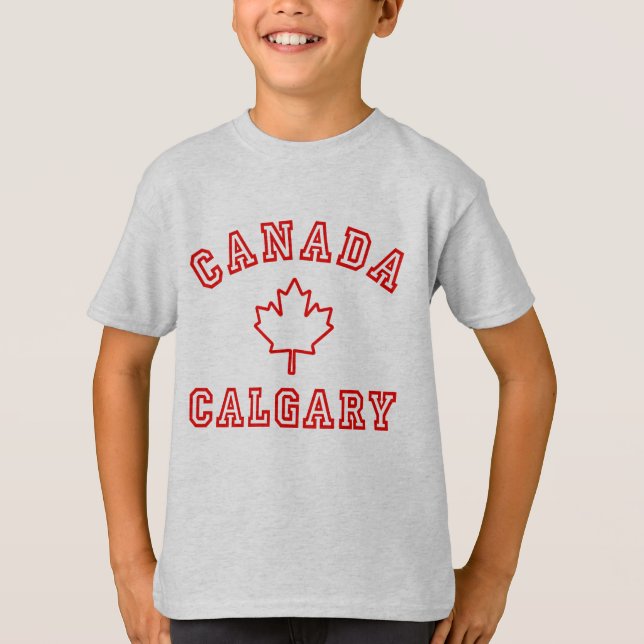 Camiseta Calgary Canadá (Anverso)