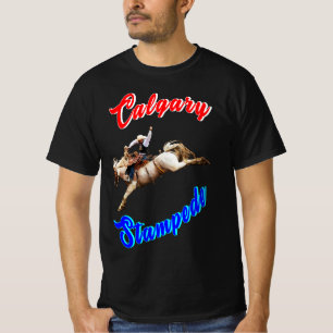 Camiseta Calgary Canada Horses July Riders Calgary Stampede