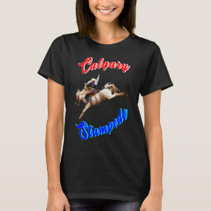 Camiseta Calgary Canada Horses July Riders Calgary Stampede