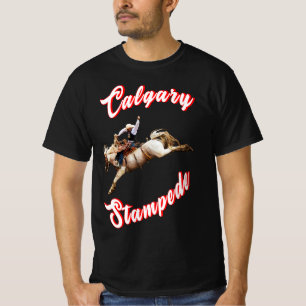 Camiseta Calgary Canada Hourse Julio Riders Calgary Stamped