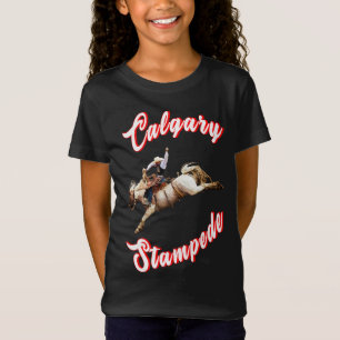 Camiseta Calgary Canada Hourse Julio Riders Calgary Stamped