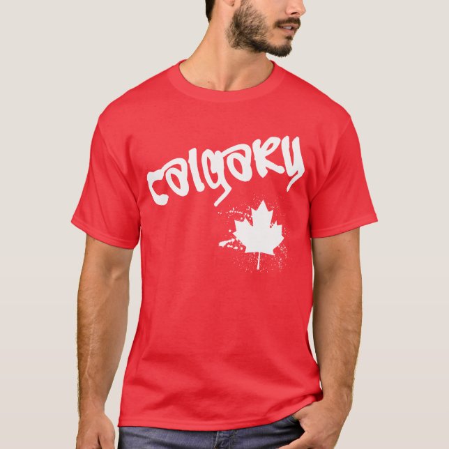 Camiseta Calgary Graffiti (Anverso)