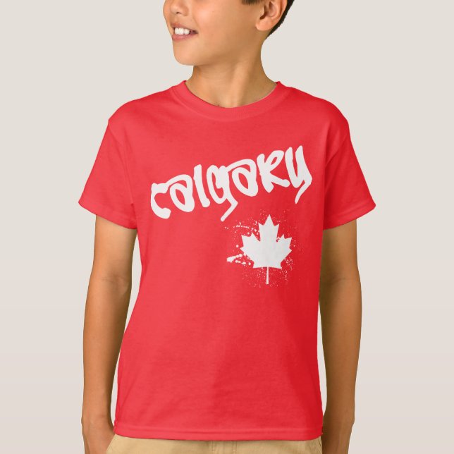 Camiseta Calgary Graffiti (Anverso)