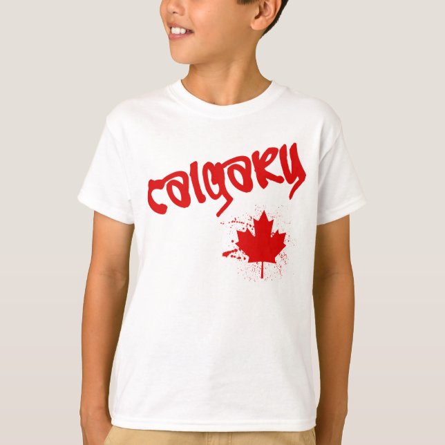 Camiseta Calgary Grafiti (Anverso)