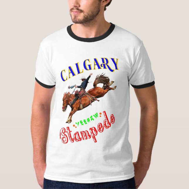Camiseta Calgary Yehaw Stampede (Anverso)