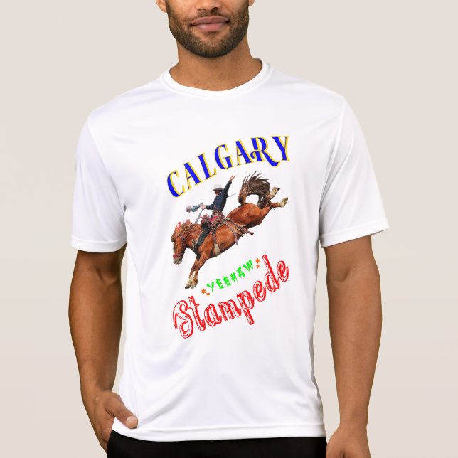 Camiseta Calgary Yehaw Stampede (Anverso)