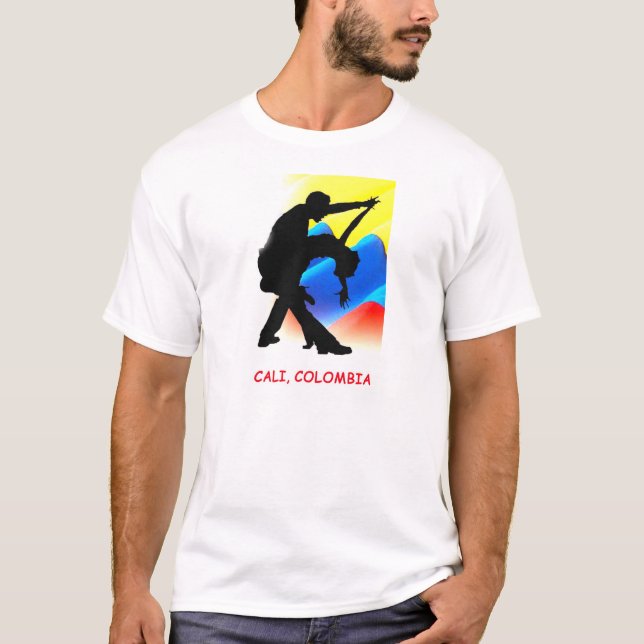 CAMISETA CALI, SALSA CAPITAL (Anverso)